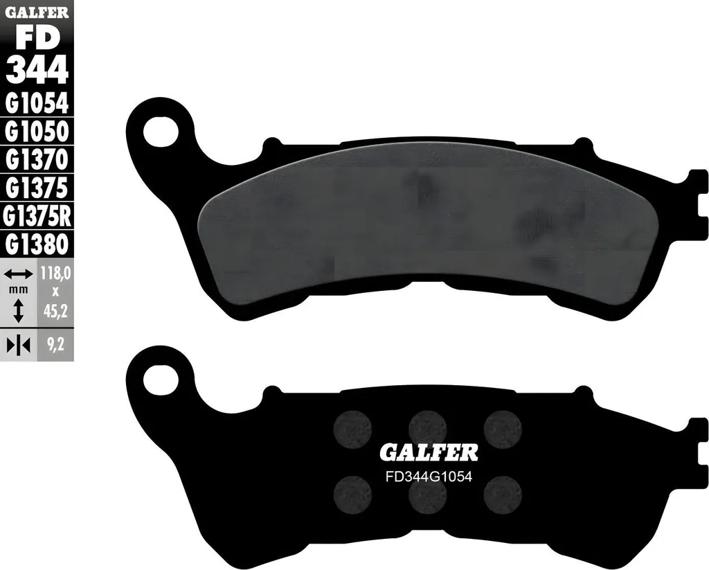 Plaquettes de frein avant pour Harley Davidson XL Iron et Forty-Eight 14-21