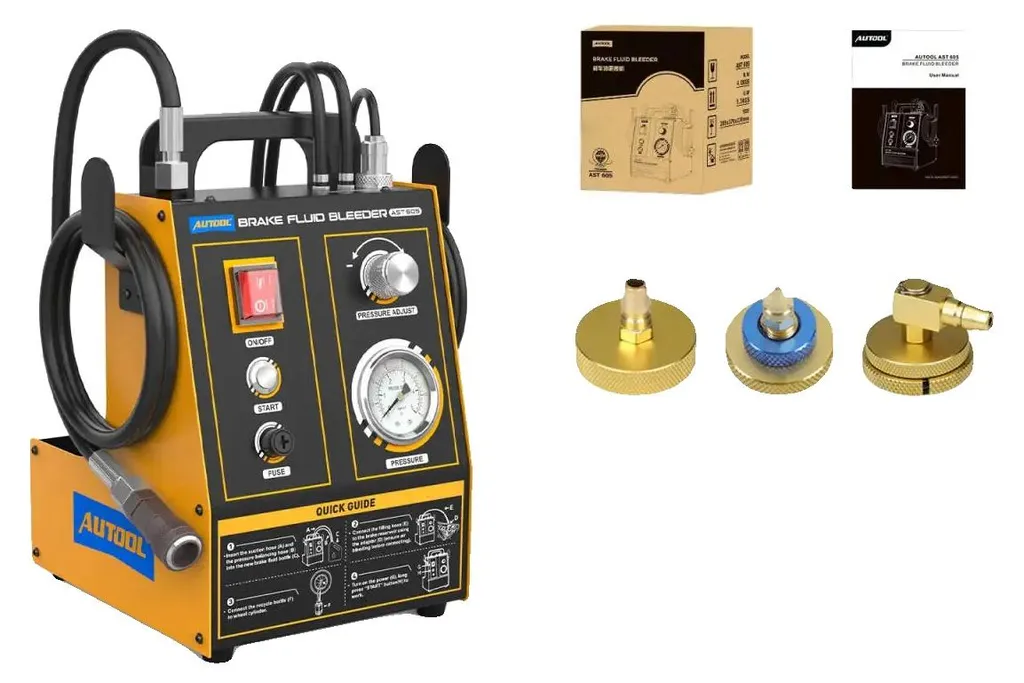 Solution purge de frein sans aide : appareil 35W à pression réglable 2.5 bars