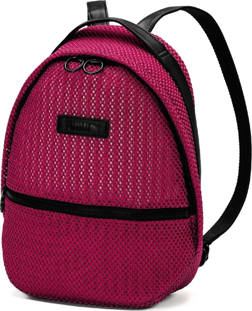 PUMA Sac à dos Prime Time Archive Fuchsia avec Finitions Noires 12L