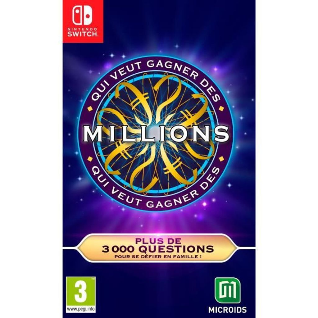 Microids Wer wird Millionär ?, Nintendo Switch, E (Jeder)