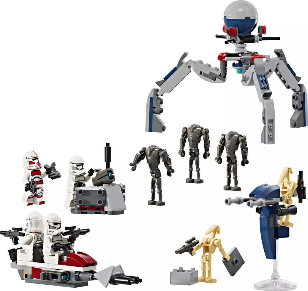 LEGO Star Wars 75372 Clone Trooper & Battle Droid Battle Pack Combat