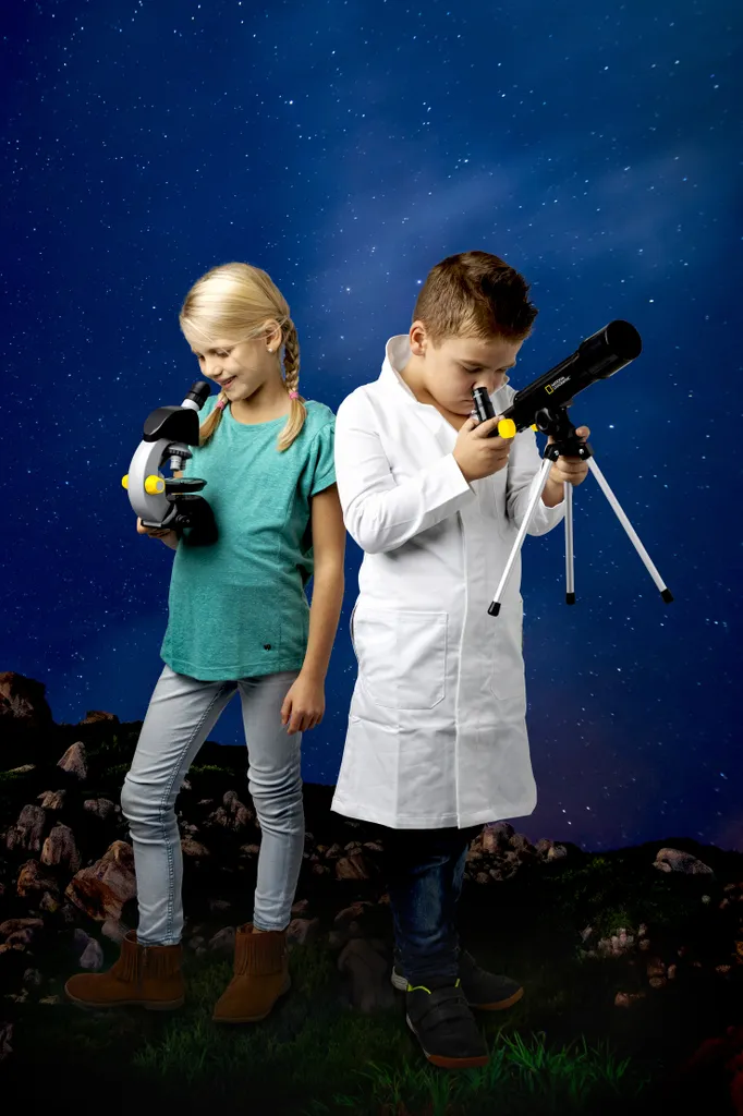 Kit Télescope et Microscope National Geographic : Éveil aux Sciences