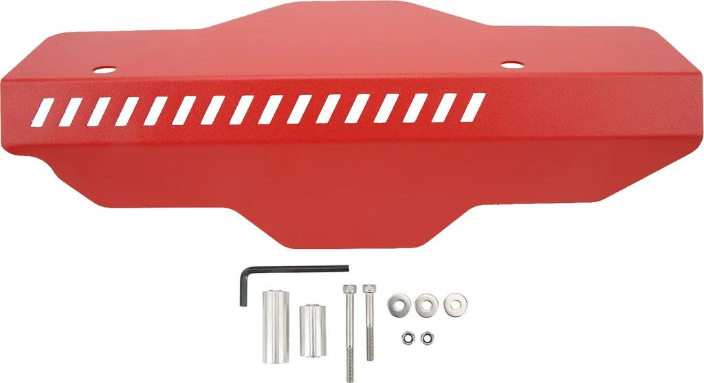 Cache poulie haute précision en aluminium pour Subaru Impreza WRX Rouge