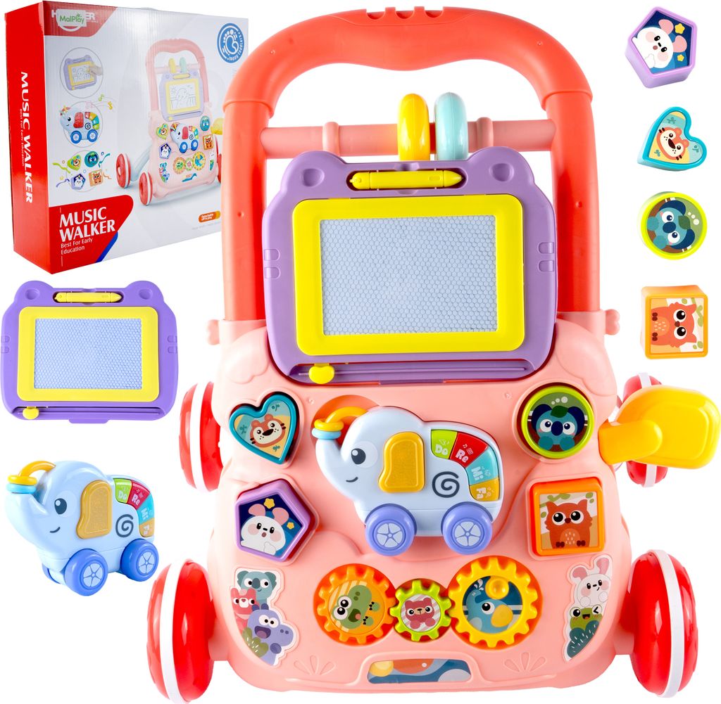Malplay Laufernwagen Lerntaffel Interactive Zeichentisch Produktbild 1