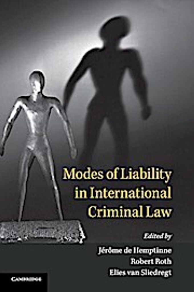 Modes of Liability in International Criminal Law