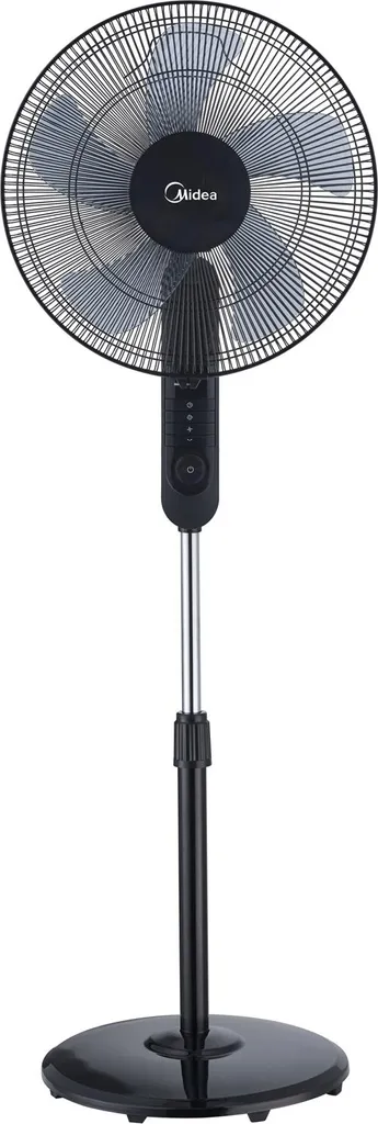 Ventilatore Pavimento Nero + Telecomando: Aria Fresca Garantita