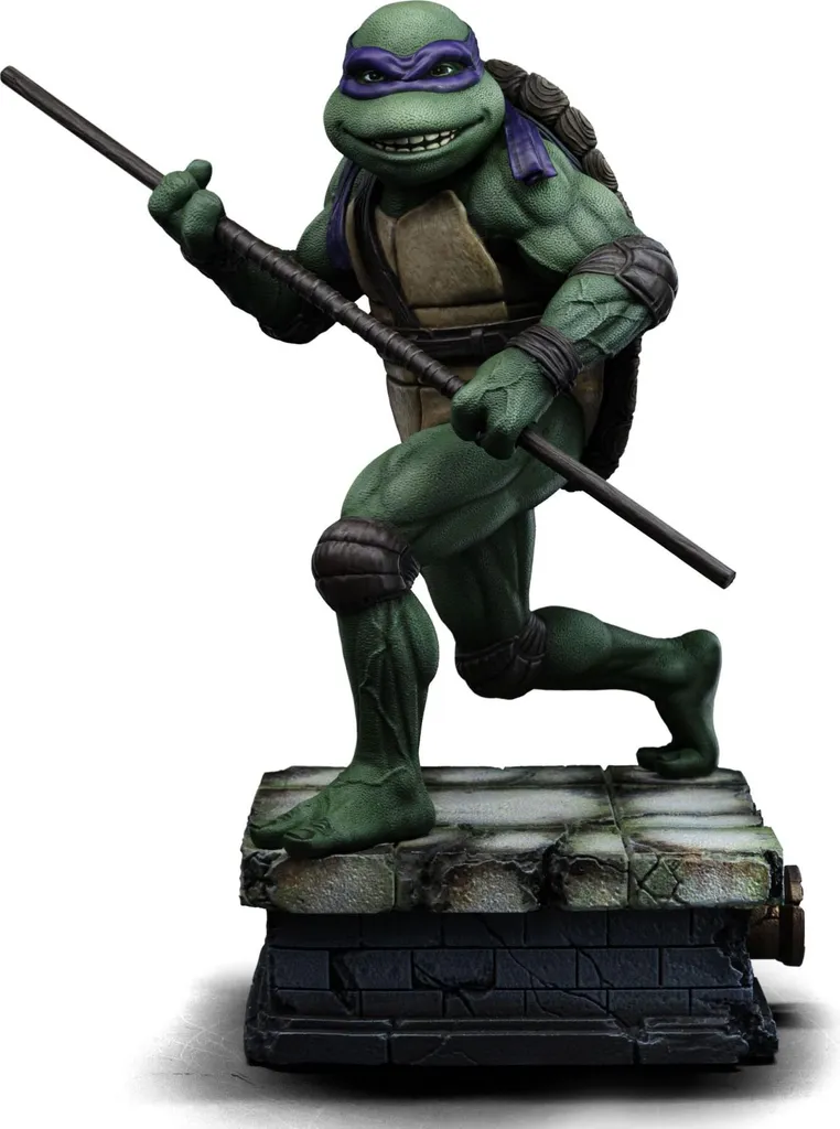 Statue Donatello Art Scale 1/10 : Finies les Figurines en Plastique !