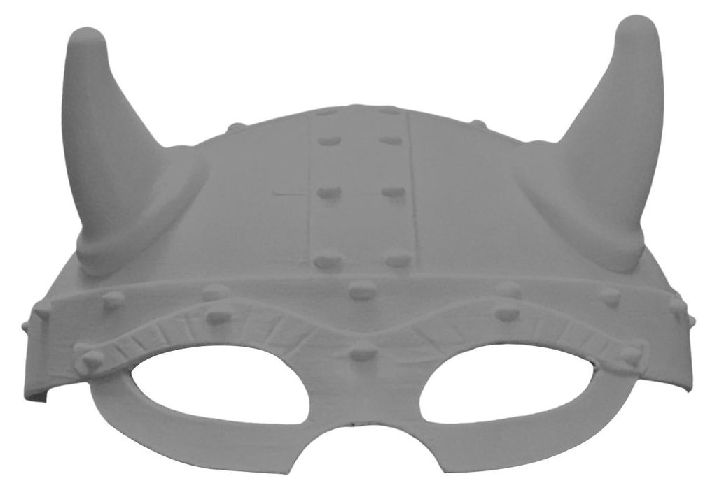 3D-gedruckte Katzenmaske – Lustiger Wikinger-Katzen-Gesichtsschutz für Maskenball, Cosplay, Kostüme und Halloween-Partys