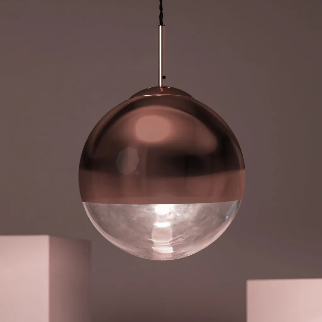 Suspension Arteo en laiton idéale pour éclairer un îlot de cuisine ou salon - 3