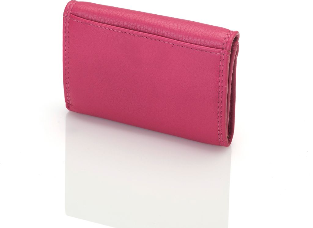 Josephine Osthoff Damen Geldbörse klein praktisch für Münzen, Scheine und Karten Herren Portemonnaie klein und slim aus 100% Echtleder, RFID Sch...
