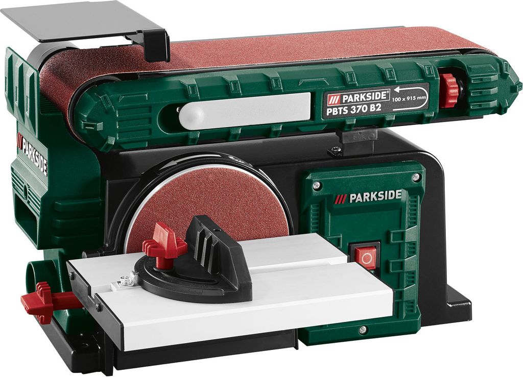 PARKSIDE® Band- und Tellerschleifer »PBTS 370 B2«, 370 W Produktbild 3