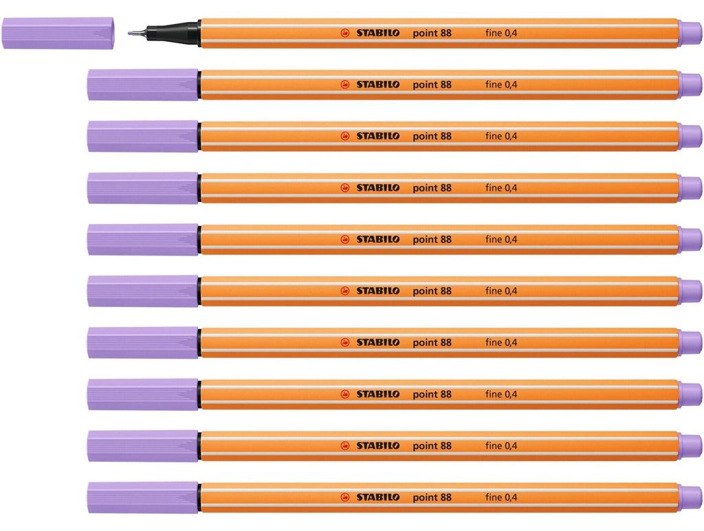 STABILO point 88 stylo fin Lilas 1 pièce(s) Image du produit 