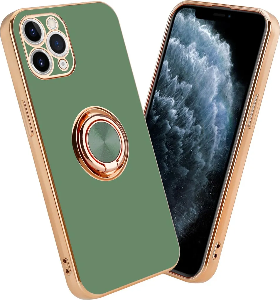 Cadorabo Cover iPhone 11 PRO Verde - Protezione Fotocamera Magnetica