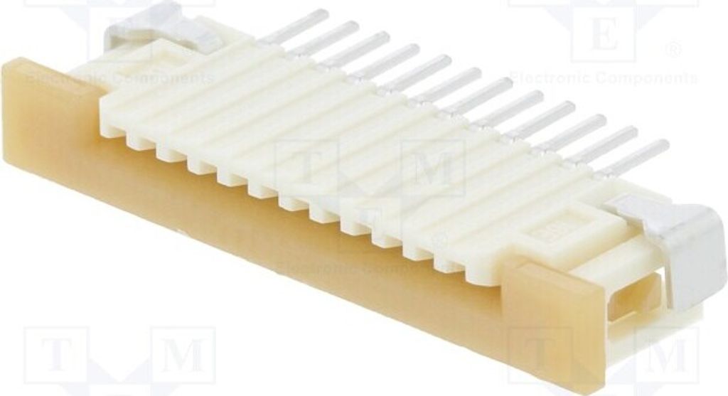 2x Steckverbinder: FFC (FPC) PIN: 12 horizontal Easy-On 50V 52271-1279 FFC (FPC)