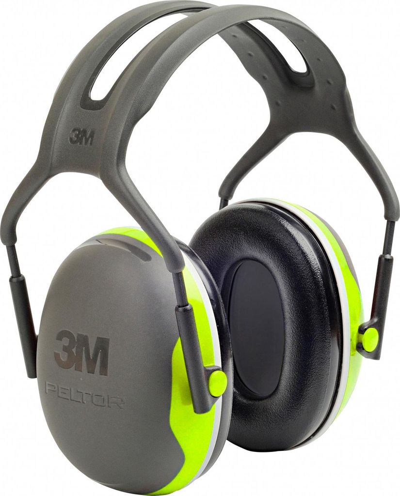 3M Gehörschutz X4 Kapseln fluoreszierend EN352-1 SNR 33dB - Produktbild 