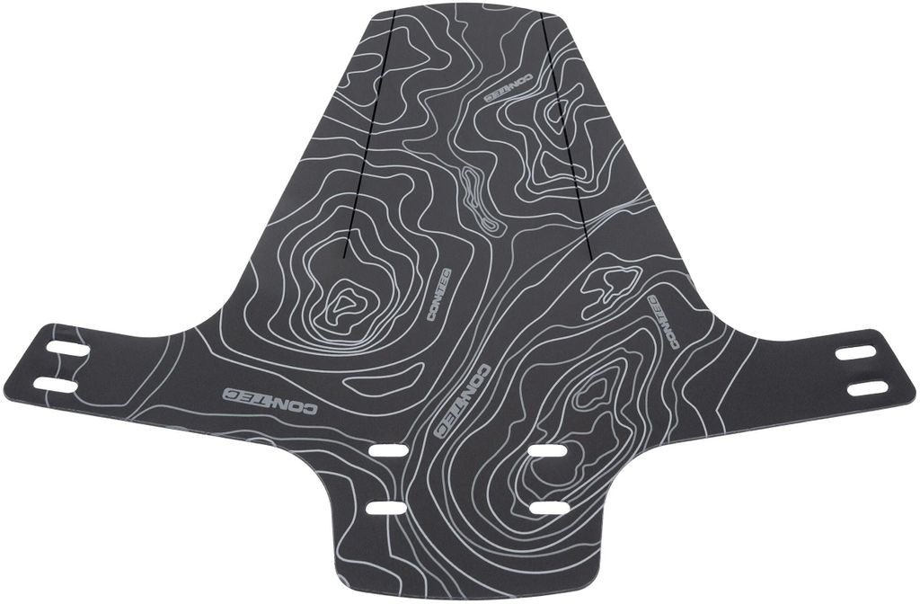 Contec Shield Heckschutzblech Grau Grau One Size