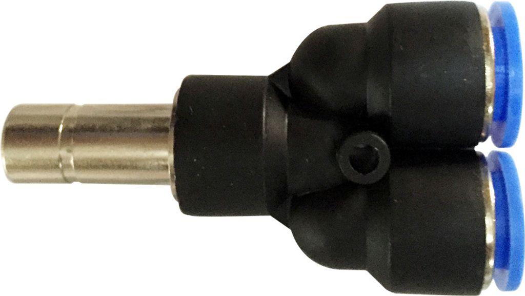 Pneumatik Druckluft Y-Stück-Schnellverbinder (PYJ) Ø 4 mm mit Steckhülse (Tülle)