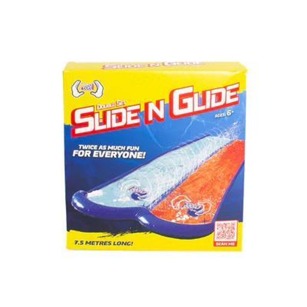 Cooee 750 cm Rutsche und Wasserrutsche mit 2 Bodyboards