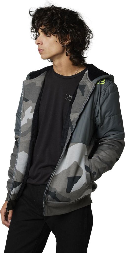 Lindon Sasquatch Fleece - black camo - S