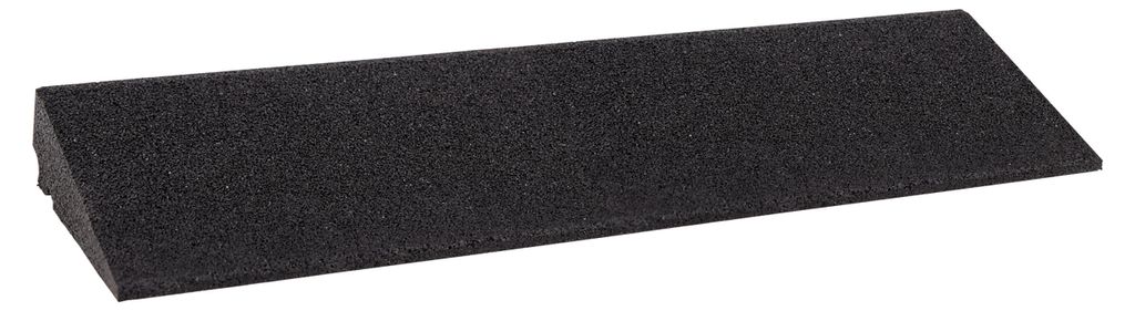 Bordsteinrampe Gummi 70mm LxBxH 80x25x7cm schwarz SZAGATO Produktbild 