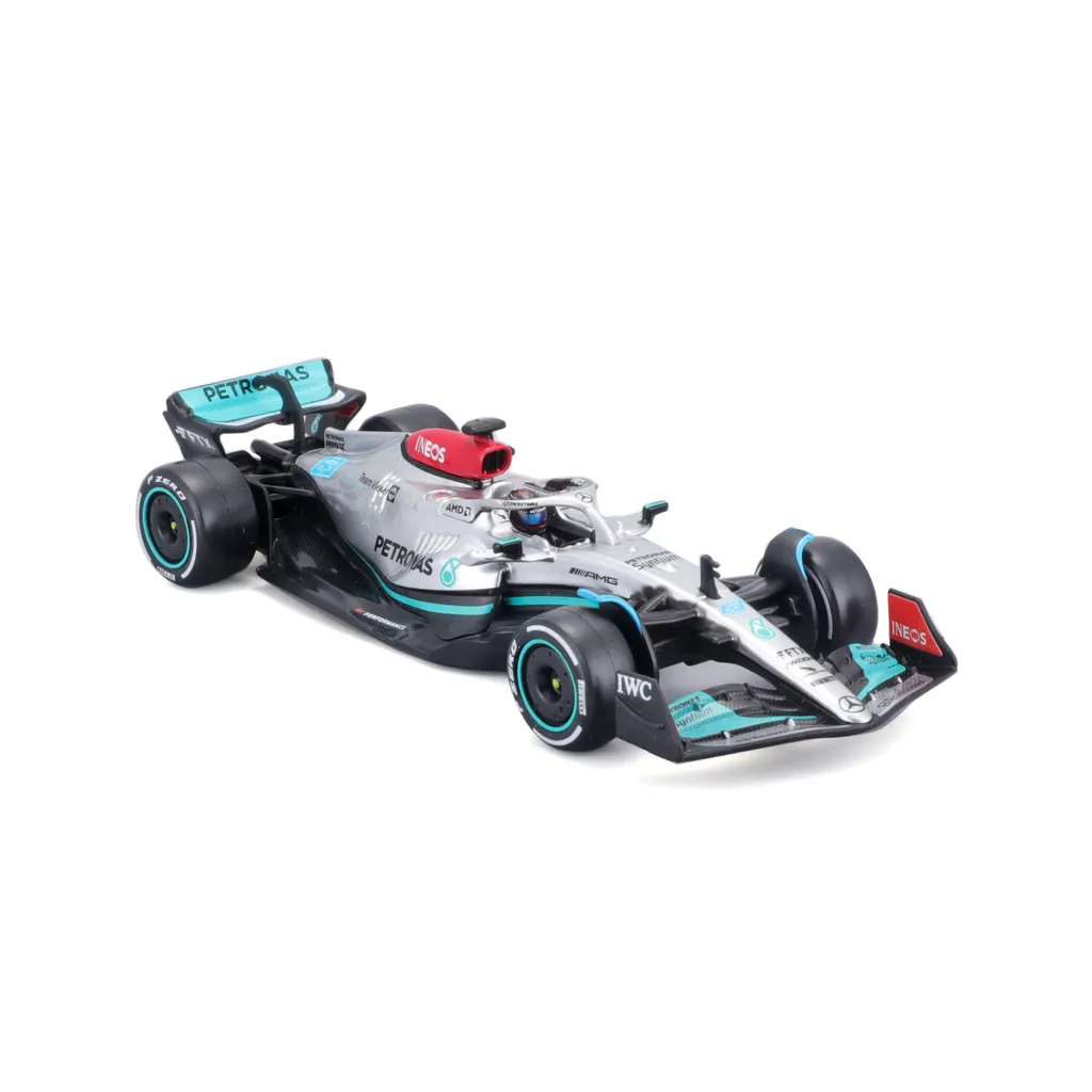 F1 Mercedes W13 Bburago 1:43 George Russell n°63 saison 2022 Diecast