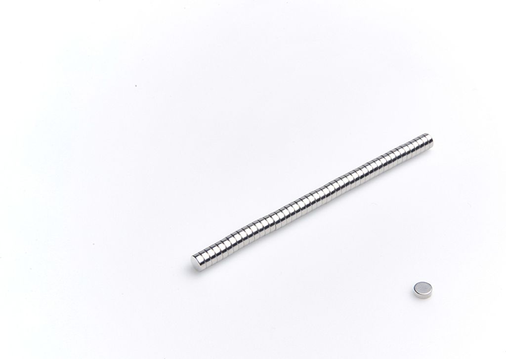 Neodym Magnete 4 x 1,5 mm 100 Stück mm N38, Extrem stark, Magnettafeln, Kühlschränke, Whiteboards, DIY