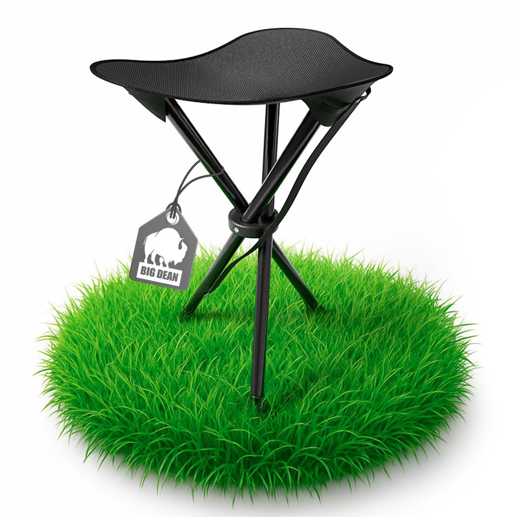 BigDean Kleiner Campinghocker faltbar & Ultraleicht 41cm Produktbild 