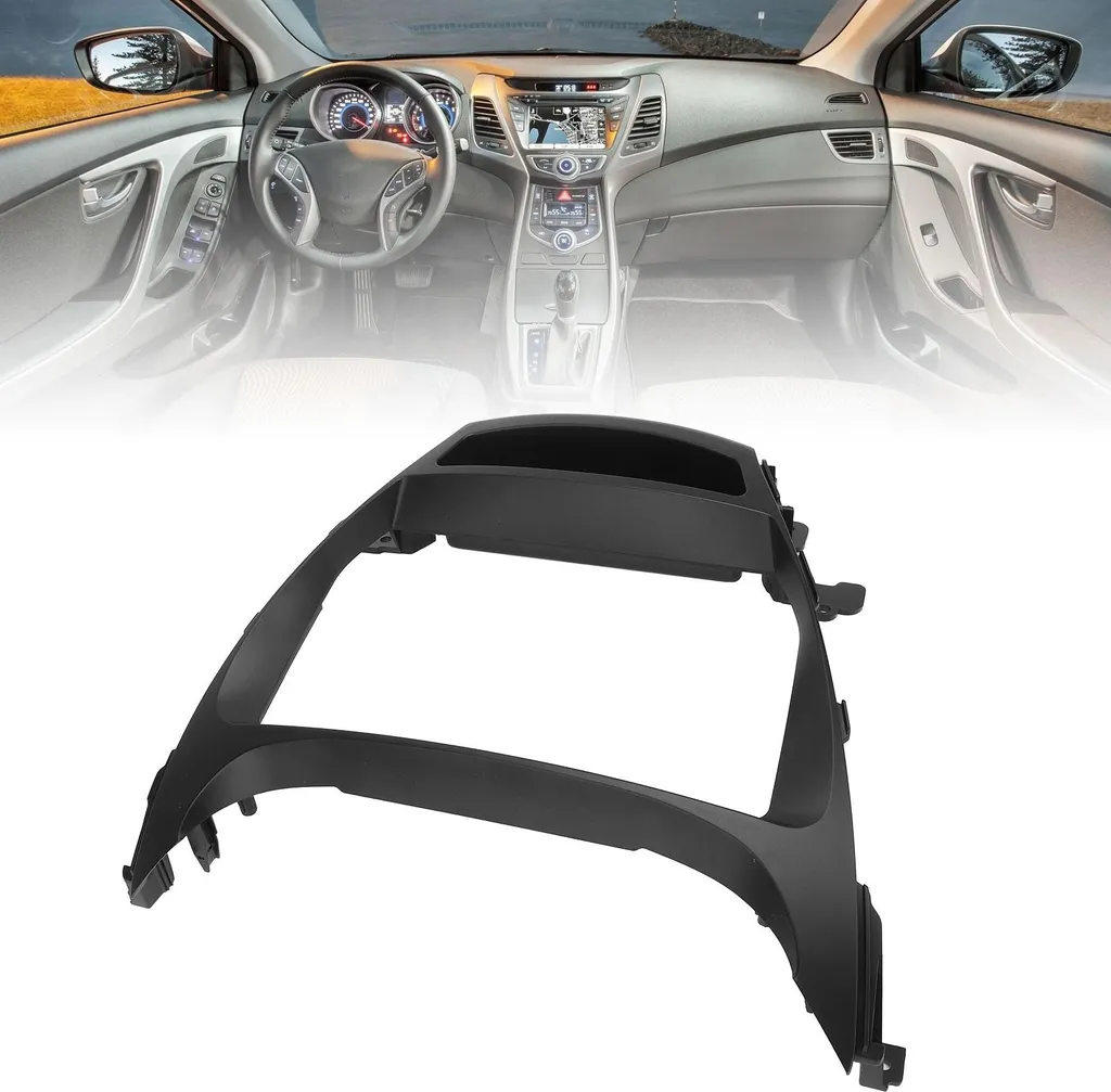 Cornice Autoradio 9 Pollici Elantra 2015-2016 con Cablaggio - Kit Pro - 3