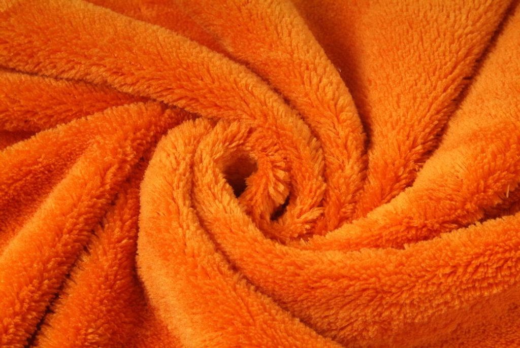Coral cosy fleece oranžová, látka, metráž / 50cm Obrázek produktu 