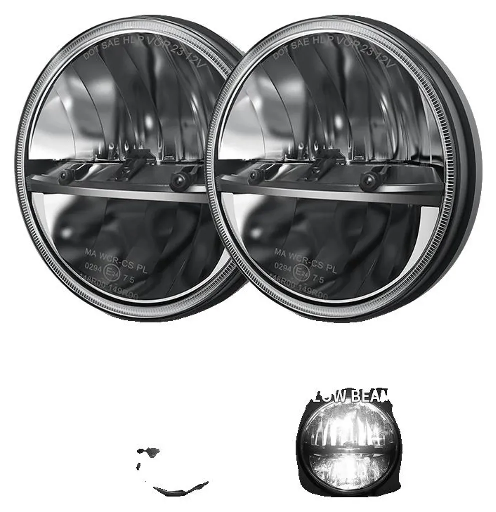 Éclairage LED pour Chantier et Off-Road, Pack de 2, Étanche et Robuste