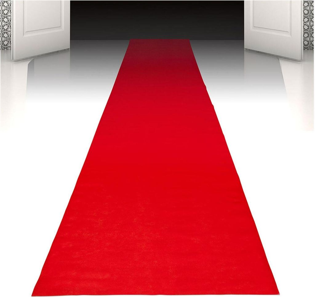 Tapis rouge 450 x 60 cm VIP accessoires de fête tapis Image du produit 