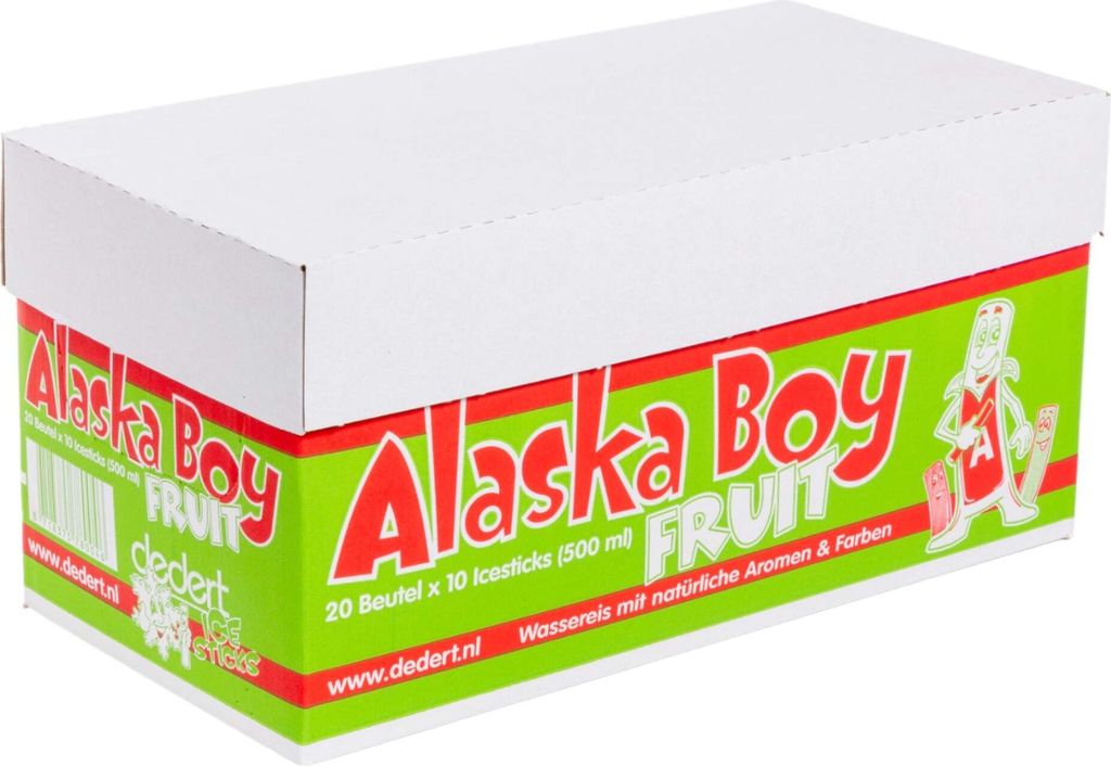 Alaska Boy Wassereis Fruit | Stangeneis Vegan 10 x 50ml Produktbild 