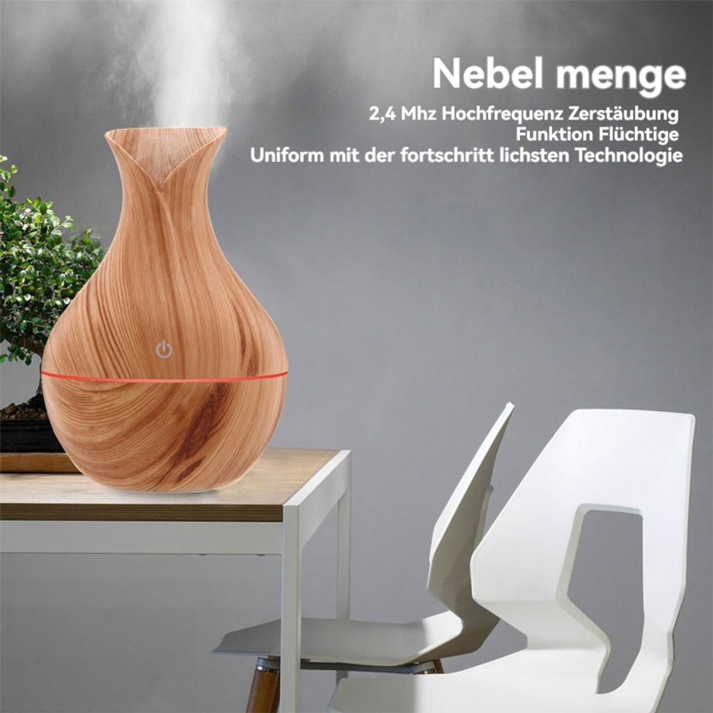 Luftbefeuchter, Diffuser, Aroma, Ultraschall-Vergeber, Produktbild 8