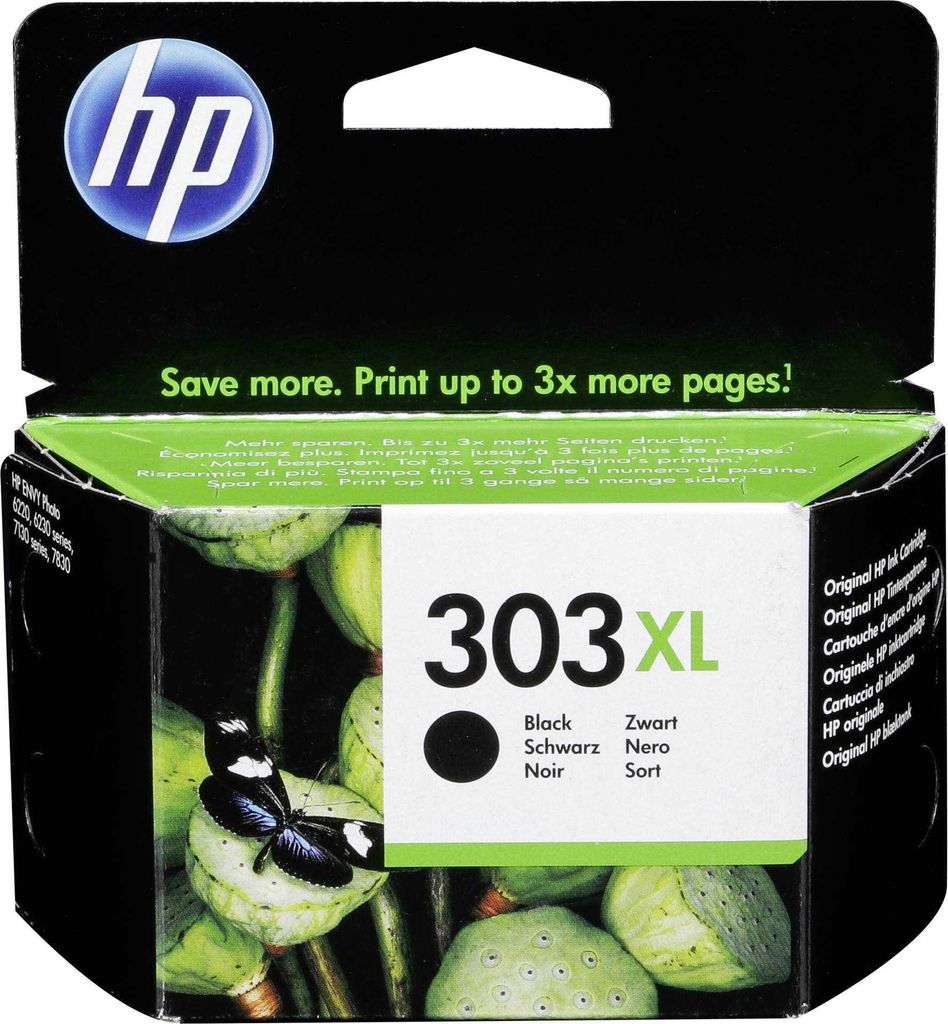 Inkoustová kazeta HP T6N04AE černá č. 303 XL Obrázek produktu 