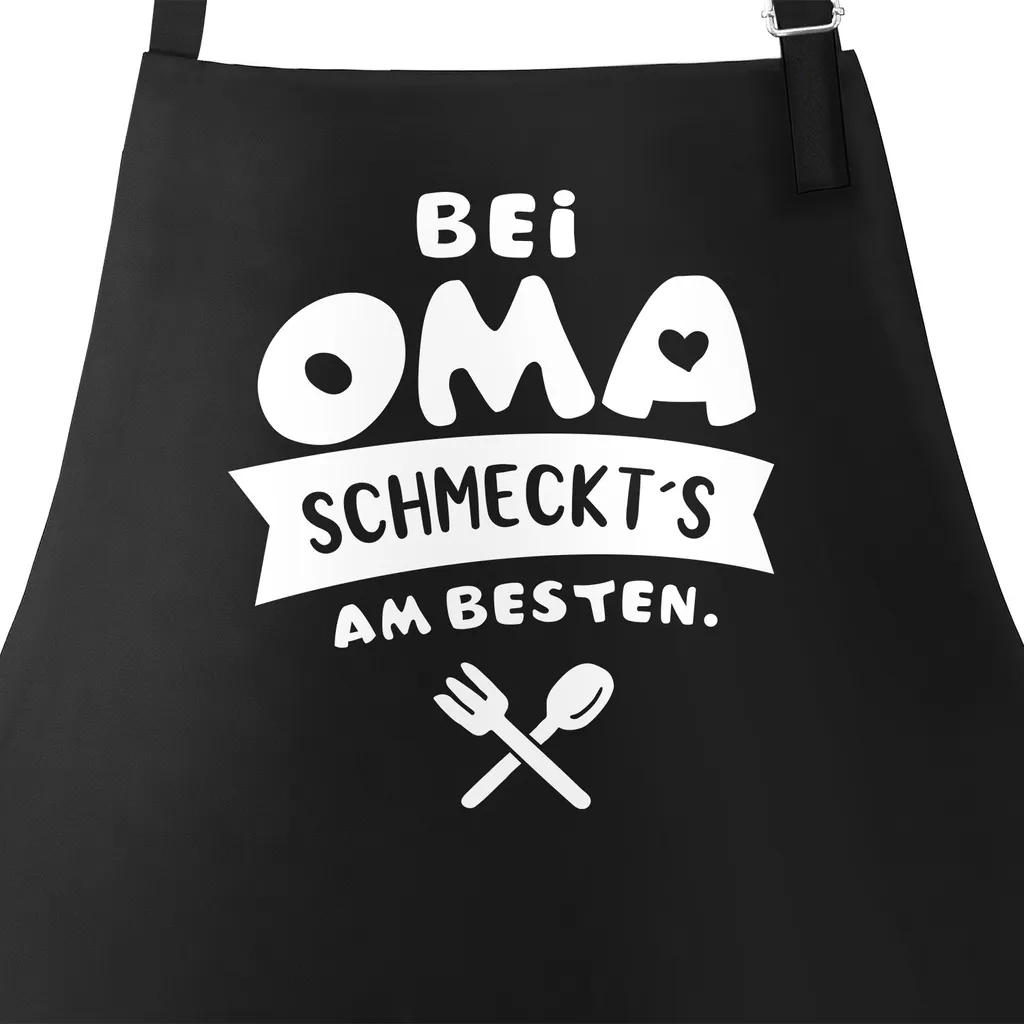 Schiefertafel 'Bei Oma Schmeckt Es Am Besten' – Wanddekoration 22x16 Cm