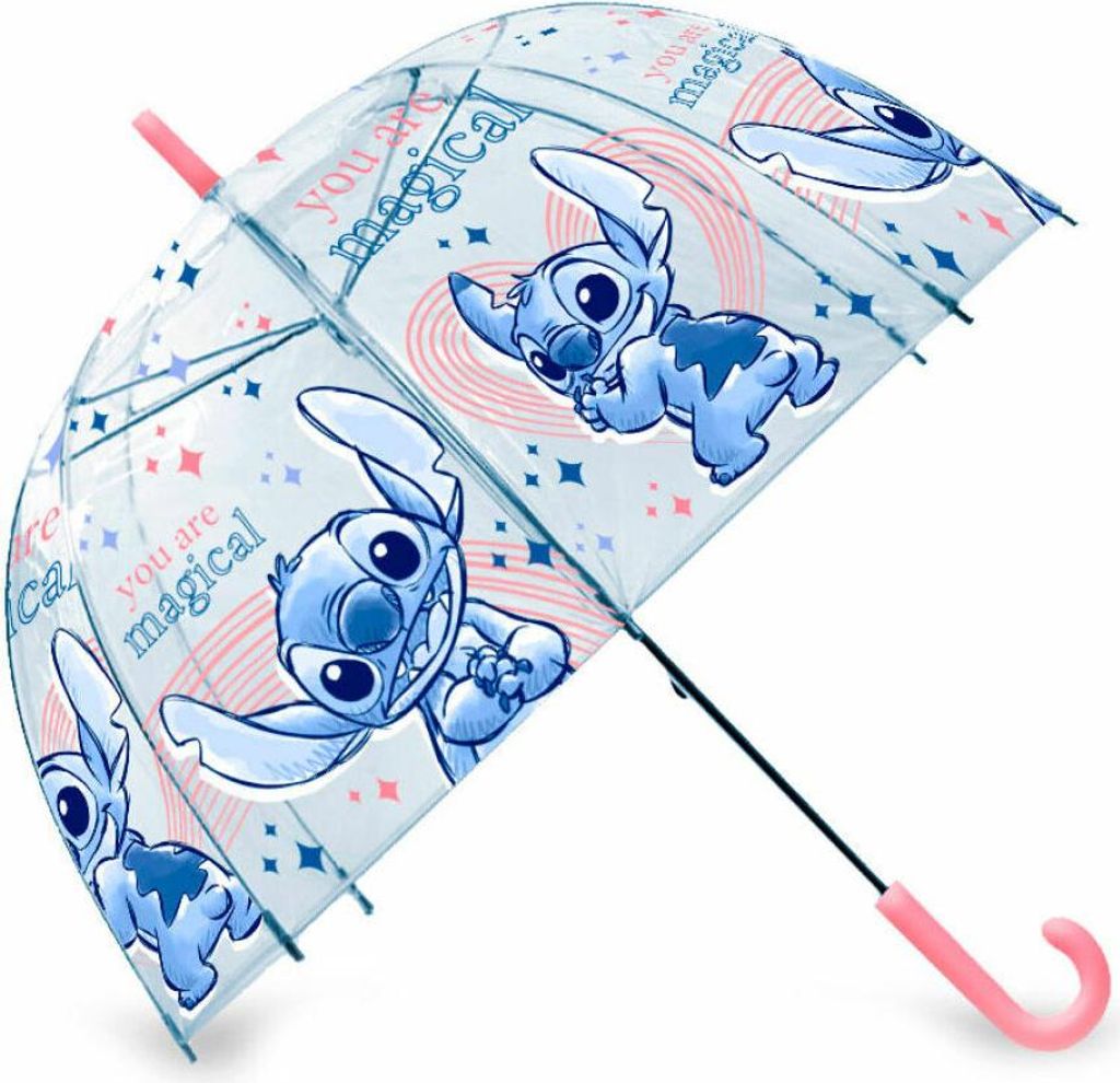 Disney Stitch manueller Regenschirm 46cm Produktbild 