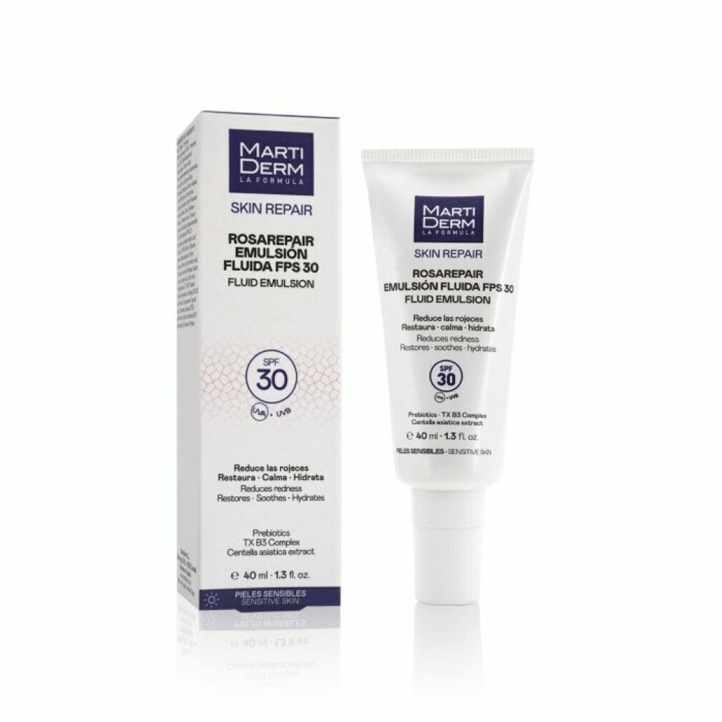 Martiderm Rosarepair Flüssige Emulsion SPF30 40ml Produktbild 