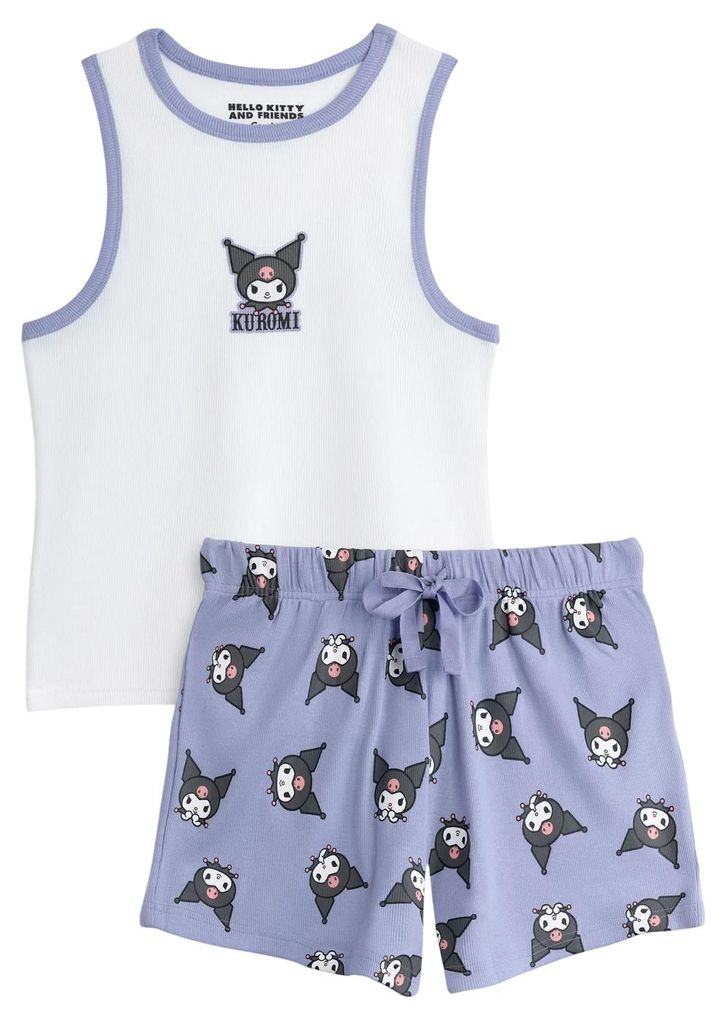 Kuromi - Schlafanzug für Damen NS9934 (L) (Violett)