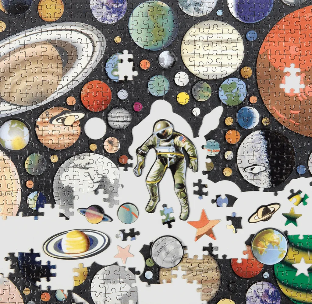 Puzzle 1000 pièces Zero Gravity : Qualité Galison et finition anti-reflets