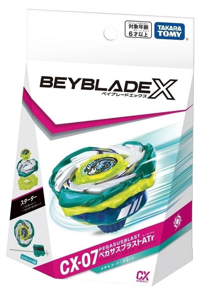 Takara Tomy BeyBlade X Pegasus Blast CX-07