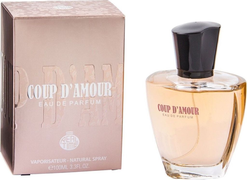 RT Eau de Parfum COUP D'AMOUR - Damen Parfüm - süße & blumige Noten, - 100ml - Duftzwilling / Dupe
