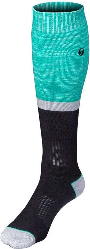 Seven Rival Mx Socken Grün,Schwarz EU 44-48 Mann Grün,Schwarz EU 44-48