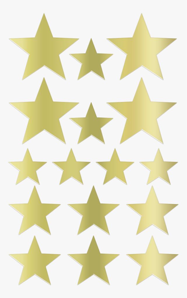 HEYDA Sticker Sterne gold 4005329147210 Produktbild 