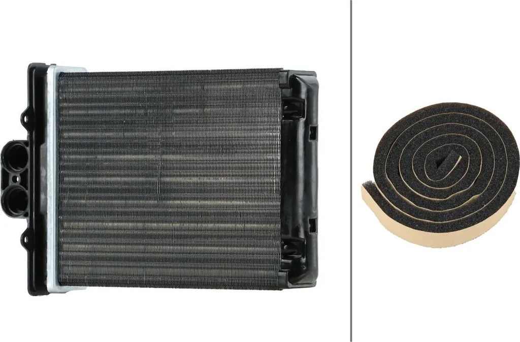 Radiateur de Chauffage Habitacle HELLA 205 x 176 mm pour Opel Vectra B