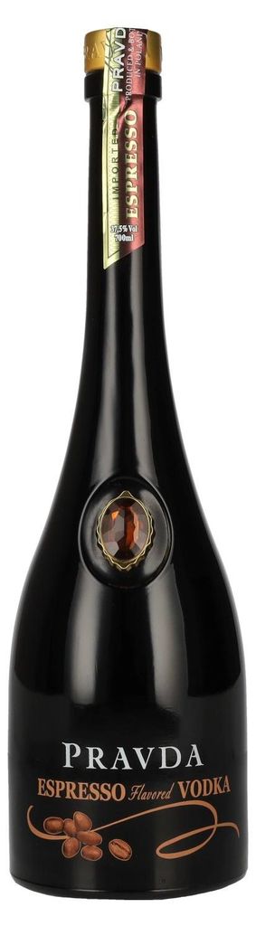 Pravda ESPRESSO Flavored Vodka 37,5% Vol. 0,7l Produktbild 