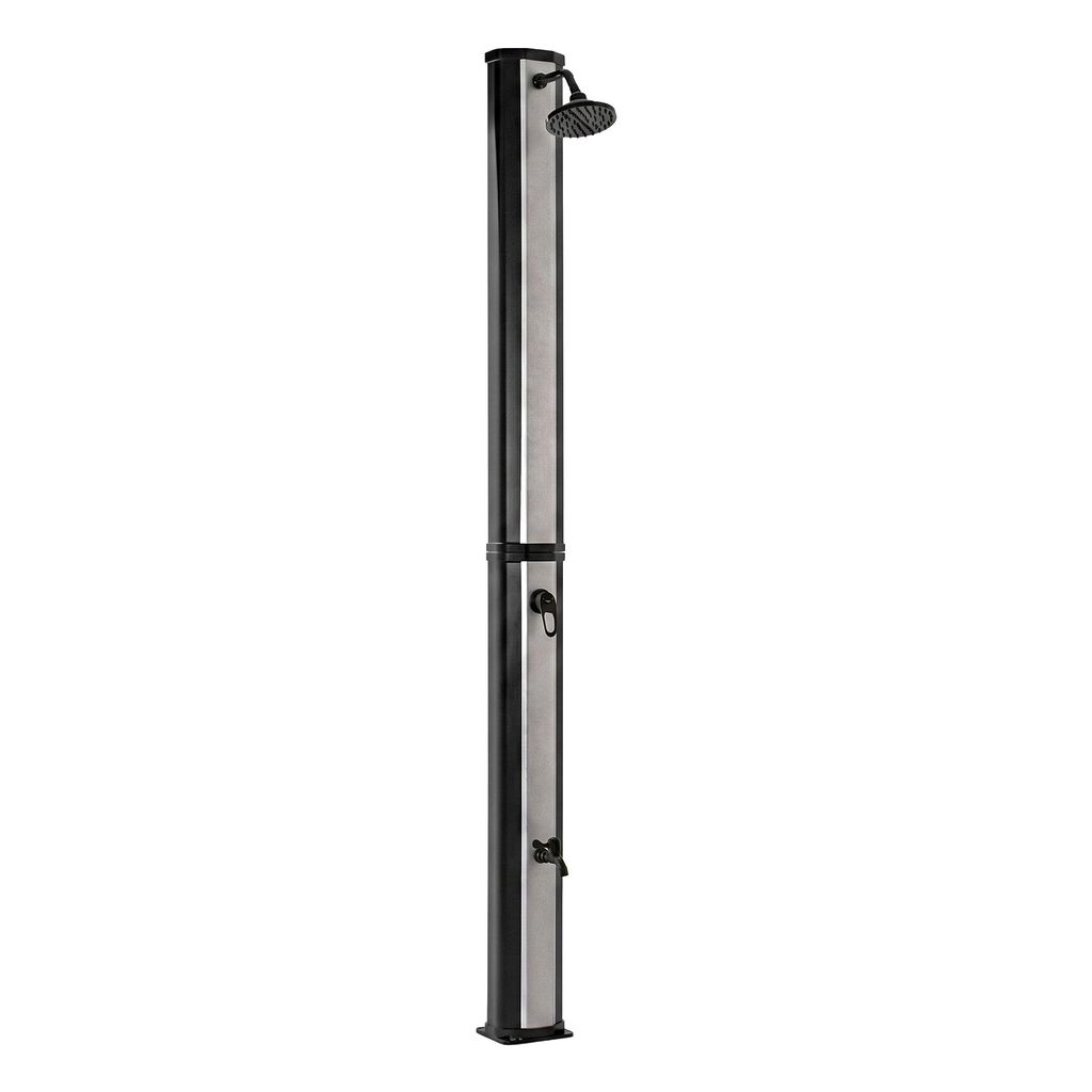 Surya Silver - Doccia solare da giardino 35L in PVC. Doccia Immagine del prodotto 