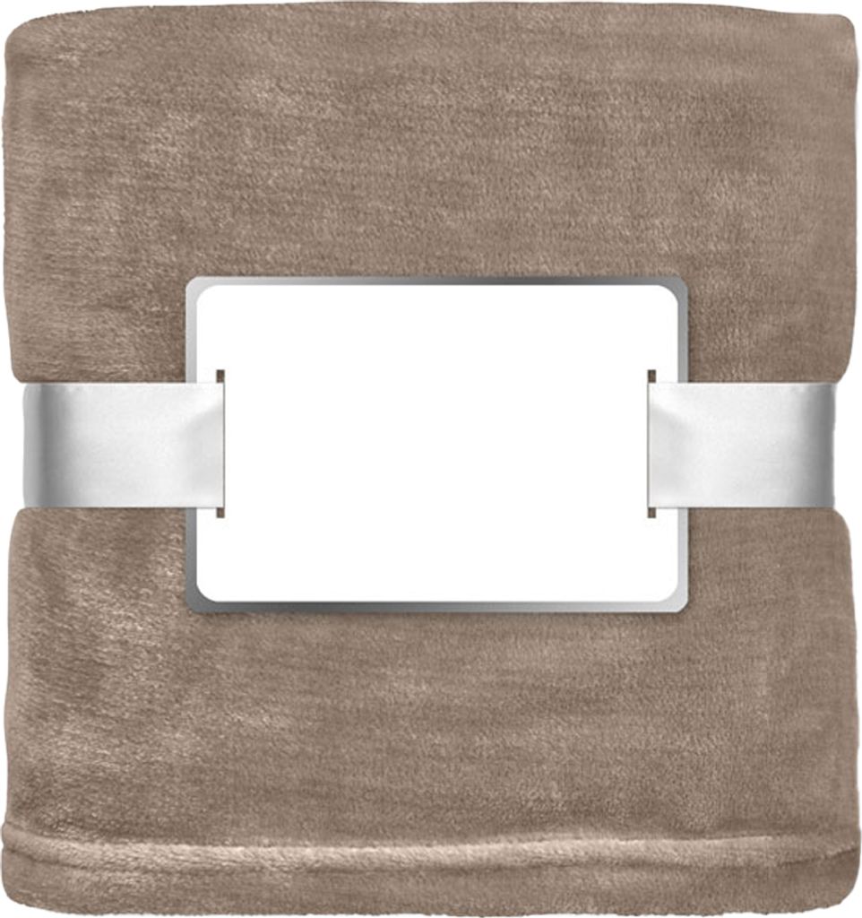 MidOcean - Decke "Davos", Flanell MO506 (Einheitsgröße) (Khaki)