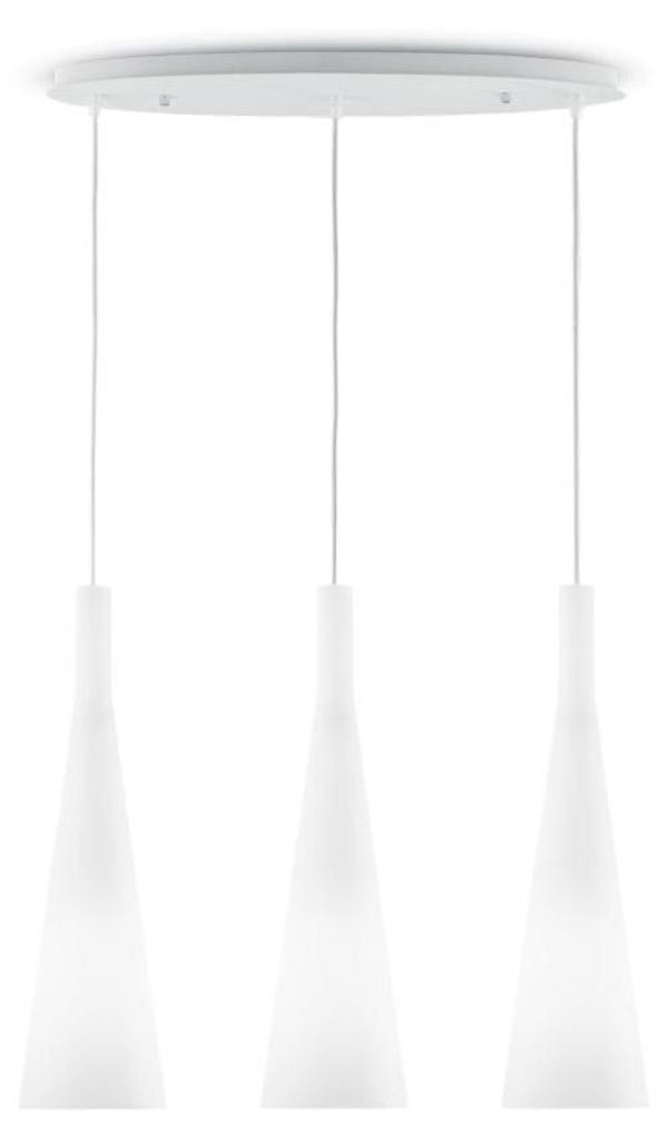 Závesné svietidlo Ideal lux 030326 MILK SP3 3xE27 60W Obrázek produktu 