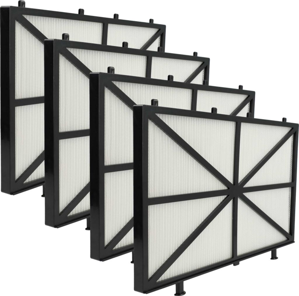 vhbw 4x H11 Filterpad kompatibel mit Dolphin Supreme M5, M4 Pro, M4, Liberty Poolsauger, Poolroboter - Feinfilter, 26,5 x 15,8 x 1,1 cm