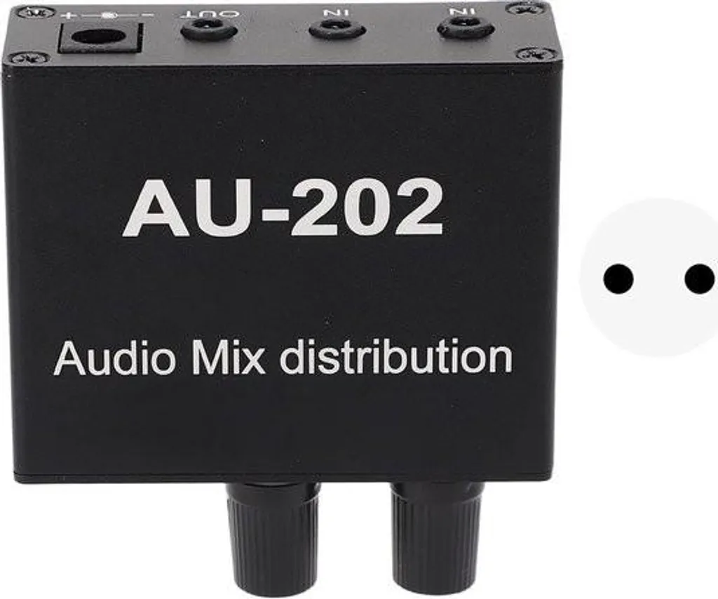 Console Mixage Audio 2 Canaux avec Alimentation pour Son Stéréo Pur - 4